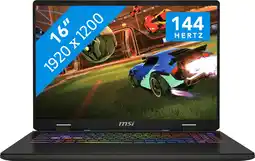 Coolblue MSI Sword 16 HX B14VFKG-016BE Azerty aanbieding