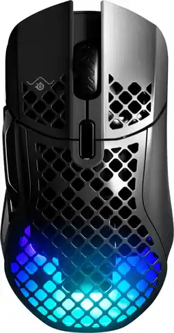 Coolblue SteelSeries Aerox 5 Draadloze Gaming Muis Zwart aanbieding