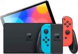 Coolblue Nintendo Switch OLED Bleu Rouge aanbieding
