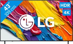 Coolblue LG 43 QNED82 4K (2025) aanbieding
