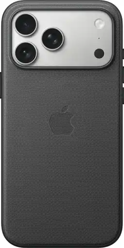Coolblue Apple iPhone 17 Pro Max TechWoven Back Cover avec MagSafe Noir aanbieding