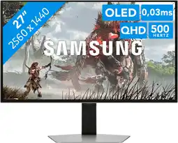 Coolblue Samsung Odyssey G60SF LS27FG602SUXEN QD-OLED aanbieding