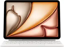 Coolblue Apple Magic Keyboard iPad Air 11 Pouces (2026/2025/2024) AZERTY Blanc aanbieding