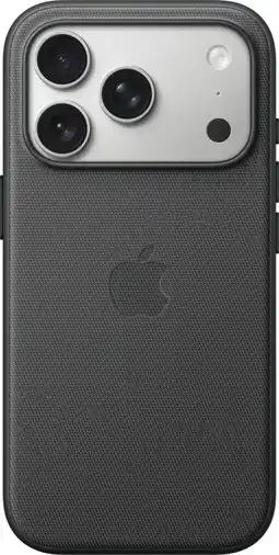 Coolblue Apple iPhone 17 Pro TechWoven Back Cover avec MagSafe Noir aanbieding