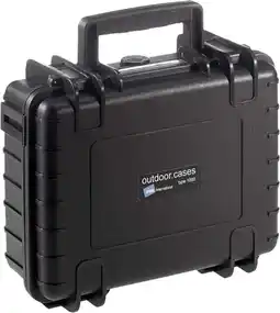 Coolblue B&W type 1000 noir avec mousse prédécoupée aanbieding
