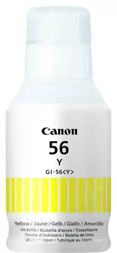 Coolblue Canon GI-56 Bouteille d'Encre Jaune aanbieding
