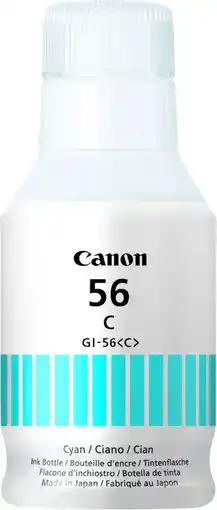 Coolblue Canon GI-56 Bouteille d'encre Cyan aanbieding