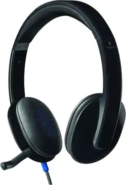Coolblue Logitech H540 Casque Stéréo USB-A aanbieding