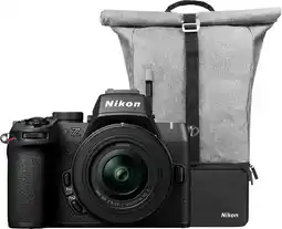 Coolblue Nikon Z50 II + DX 16-50mm f/3.5-6.3 + Sac à Dos aanbieding