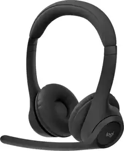 Coolblue Logitech Zone 300 Casque de Bureau Sans Fil Noir aanbieding