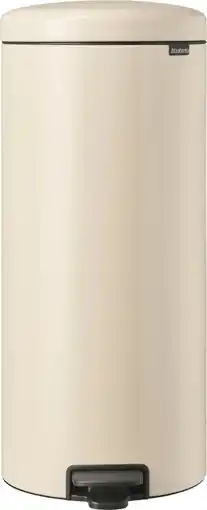 Coolblue Brabantia NewIcon Poubelle à Pédale 30 Litres Soft Beige aanbieding
