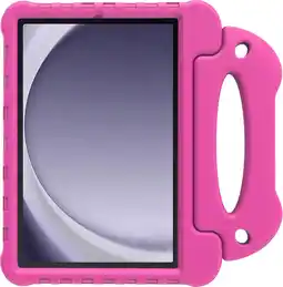 Coolblue BlueBuilt Samsung Galaxy Tab A9 Plus Kids Cover Rose aanbieding