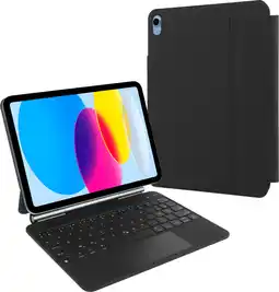 Coolblue BlueBuilt Apple iPad (2025/2022) 11 Pouces Étui Clavier AZERTY Noir aanbieding