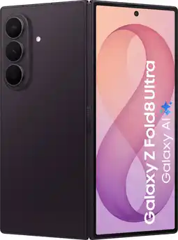 Coolblue Samsung Galaxy Z Fold 8 Ultra 256 Go Mauve 5G aanbieding