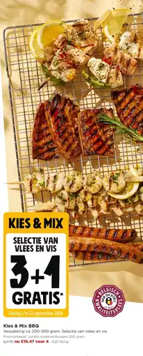 Jumbo Kies & Mix BBQ aanbieding