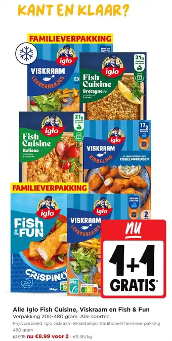 Iglo fish cuisine, viskraam en fish & fun