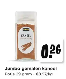Jumbo Jumbo gemalen kaneel aanbieding