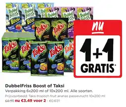 Jumbo DubbelFriss Boost of Taksi aanbieding