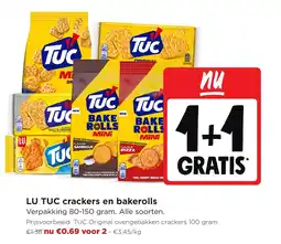 Jumbo LU TUC crackers en bakerolls aanbieding