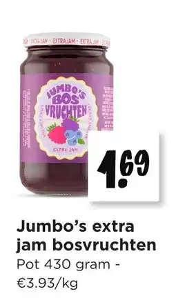 Jumbo Jumbo's extra jam bosvruchten aanbieding