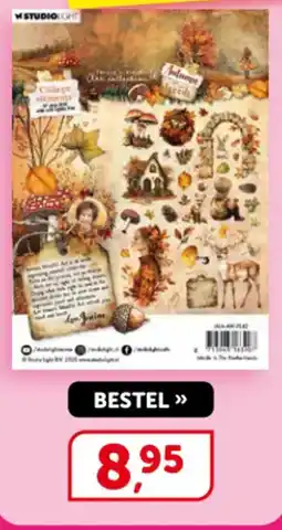 Boekenvoordeel Collage elements Autumn Woods aanbieding