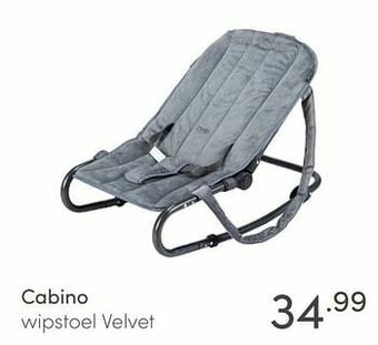 Baby & Tiener Cabino wipstoel velvet aanbieding