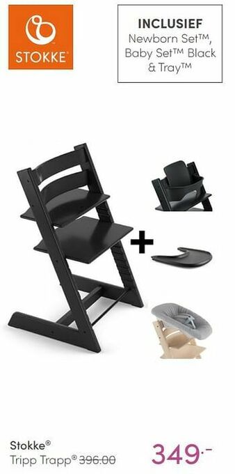 Baby & Tiener Stokke tripp trapp aanbieding