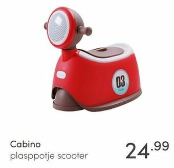 Baby & Tiener Cabino plasppotje scooter aanbieding