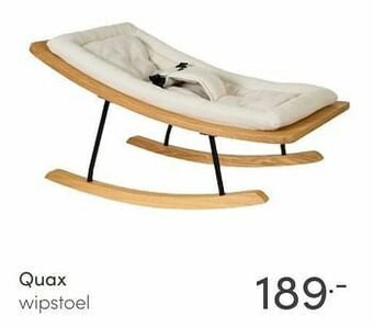 Baby & Tiener Quax wipstoel aanbieding