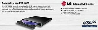 CompuDeals Lg externe dvd brander aanbieding