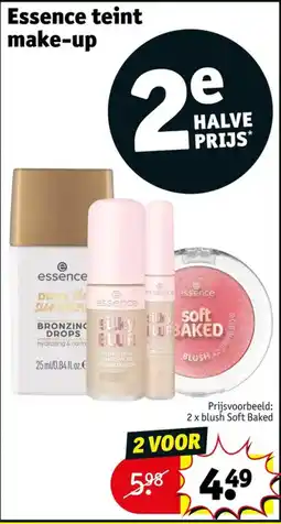 Kruidvat Essence teint make-up aanbieding