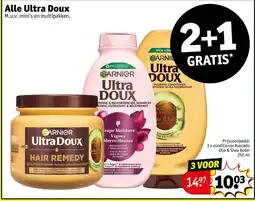 Kruidvat Garnier Ultra Doux Hair Remedy aanbieding