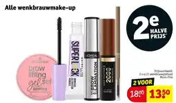 Kruidvat Alle wenkbrauwmake-up aanbieding