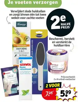 Kruidvat Kruidvat voetbutter aanbieding