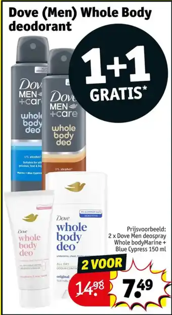 Dove (Men) Whole Body deodorant