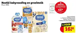 Kruidvat Nestlé babyvoeding en groeimelk aanbieding