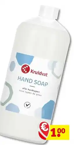 Kruidvat Kruidvat Hand Soap aanbieding