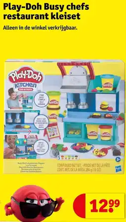 Kruidvat Play-Doh Busy Chefs Restaurant Kleiset aanbieding