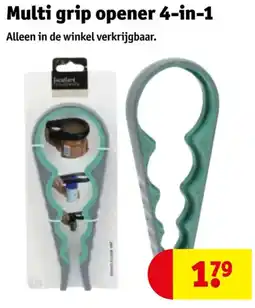 Kruidvat Multi grip opener 4-in-1 aanbieding