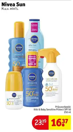 Kruidvat Kids & Baby Sensitive Protect aanbieding
