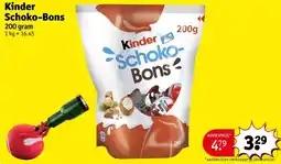 Kruidvat Kinder Schoko-Bons aanbieding