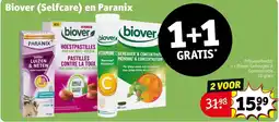 Kruidvat Biover (Selfcare) en Paranix aanbieding