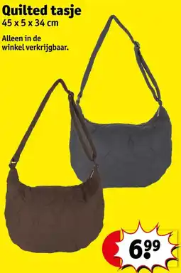 Kruidvat Quilted tasje aanbieding