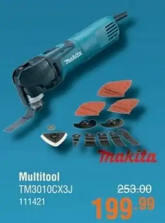 Makita multitool tm3010cx3j