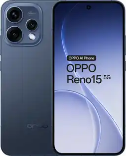 Coolblue OPPO Reno15 512 Go Bleu Foncé 5G aanbieding