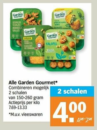 Alle garden gourmet