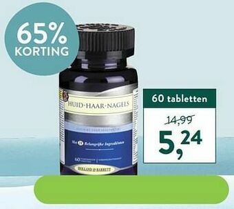Holland & Barrett Huid haar nagels aanbieding