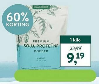 Holland & Barrett Soja proteïne aanbieding