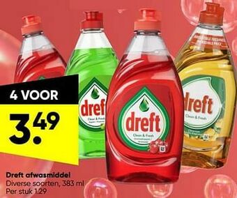 Big Bazar Dreft afwasmiddel aanbieding