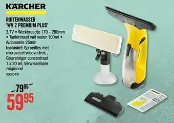Europoint Kärcher ruitenwasser wv 2 premium plus aanbieding